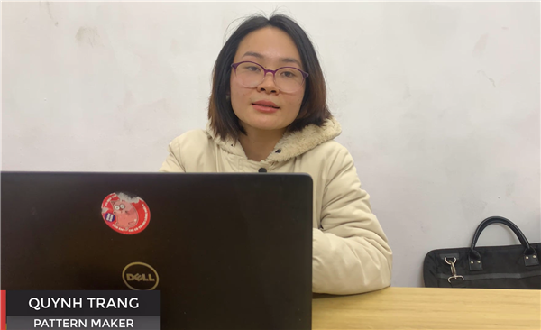 Ms Quỳnh Trang làm việc tại Ninh Hiệp