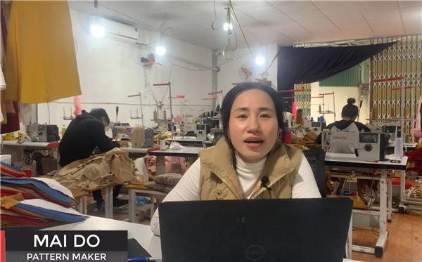 Ms Mai Đỗ làm việc tại Ninh Hiệp