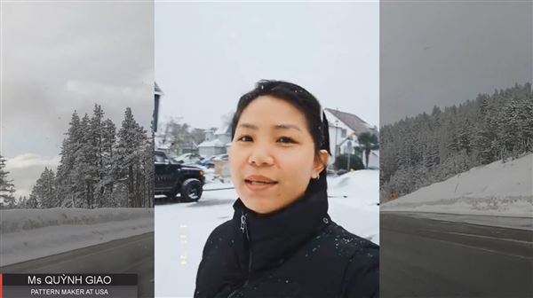 Ms Quỳnh Giao đang làm việc tại Mỹ