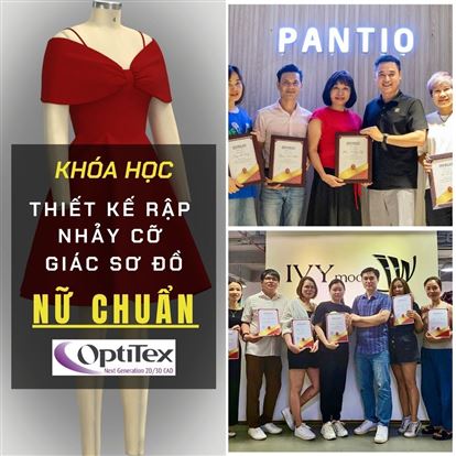 Khóa học thiết kế rập THỜI TRANG NỮ CHUẨN PHOM trên phần mềm OPTITEX