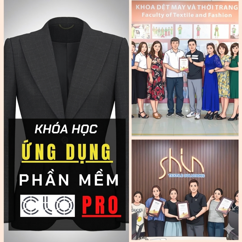 Khóa học ỨNG DỤNG phần mềm CLO3D PRO