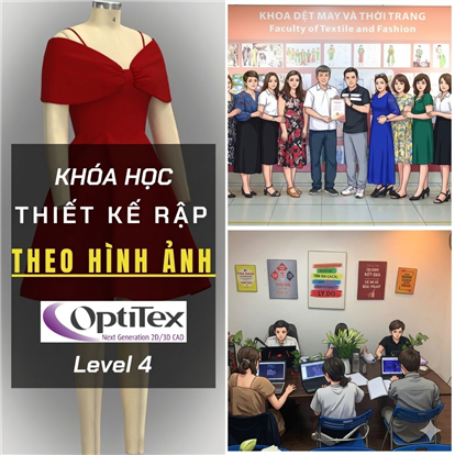 Khóa học thiết kế rập thời trang nữ theo hình ảnh trên phần mềm Optitex
