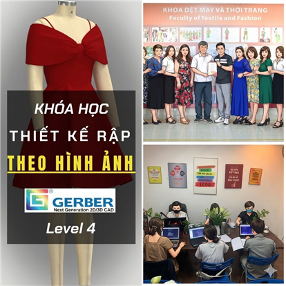 Khóa học thiết kế rập thời trang nữ theo hình ảnh trên phần mềm Gerber AccuMark