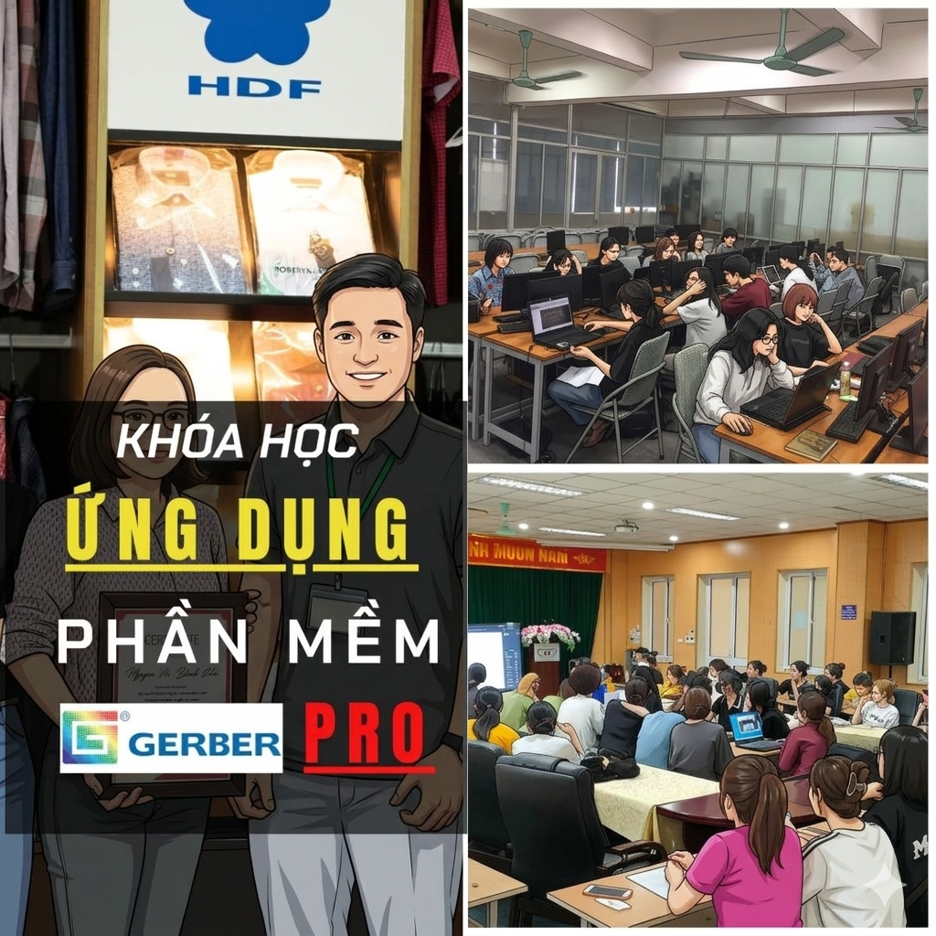 Khóa học ỨNG DỤNG phần mềm GERBER ACCUMARK PRO
