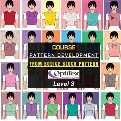 Pattern Development from Bodice Block Pattern Using Optitex Software