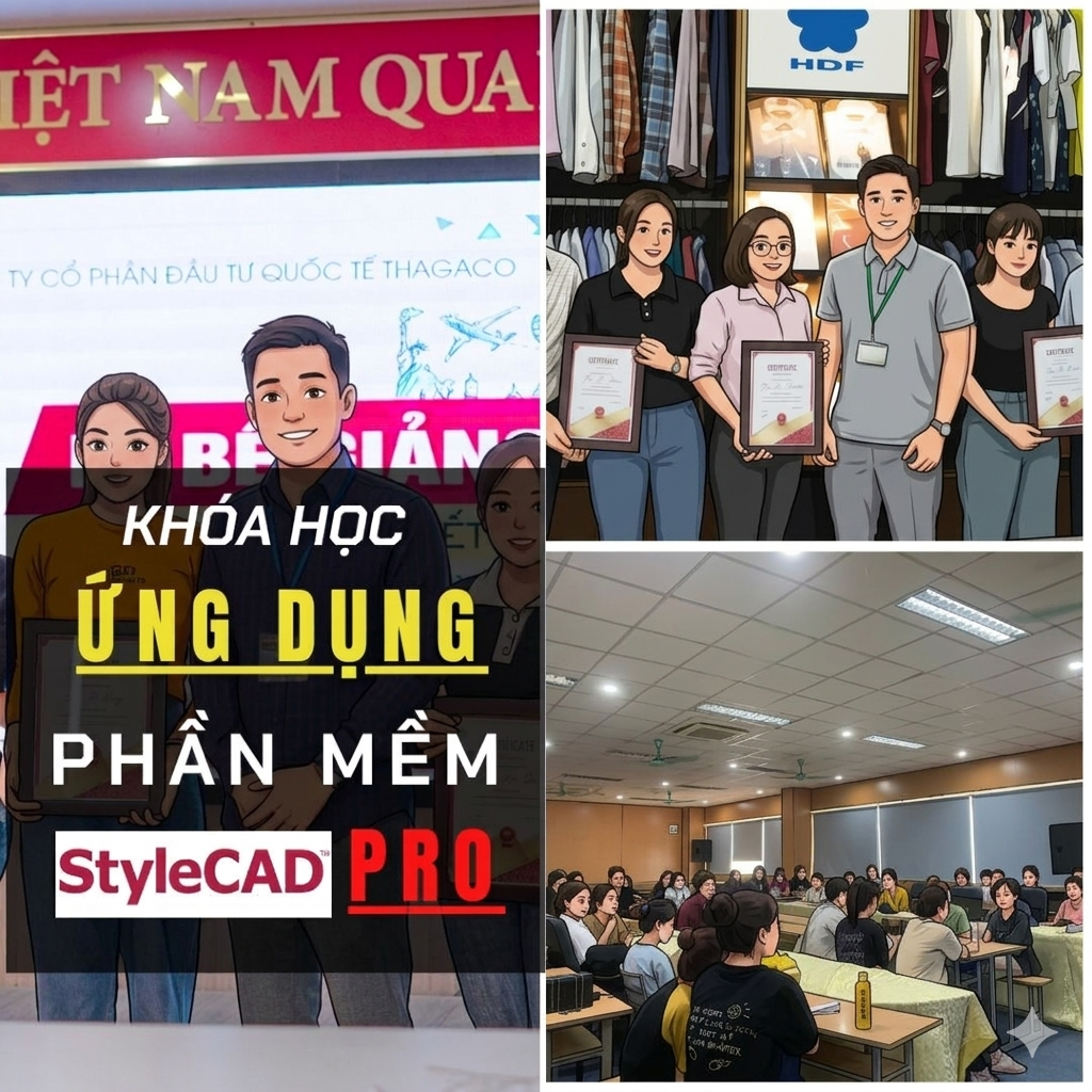 Khóa học ỨNG DỤNG phần mềm STYLE CAD PRO