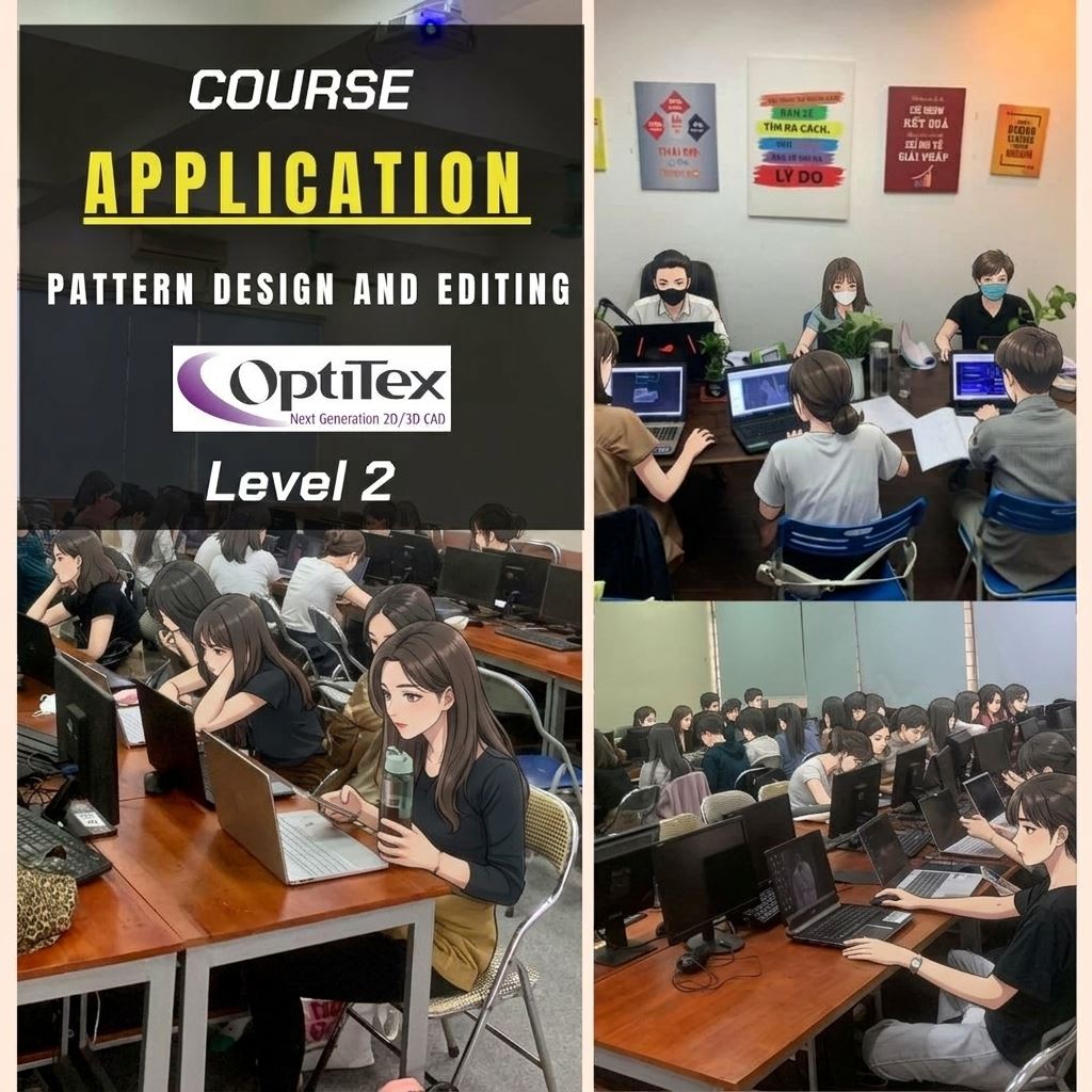 Pattern Design and Editing Tools Application Course on Optitex Software