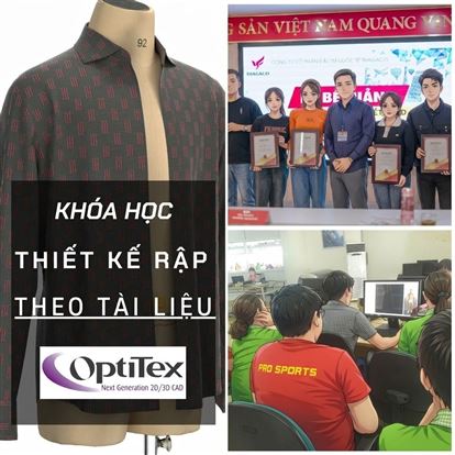Khóa học thiết kế rập THEO TÀI LIỆU trên phần mềm OPTITEX