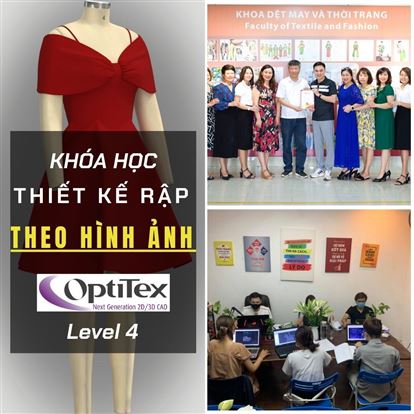 Khóa học thiết kế rập thời trang nữ theo hình ảnh trên phần mềm Optitex