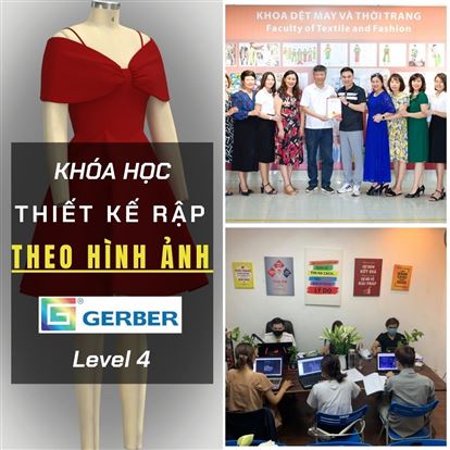 Khóa học thiết kế rập thời trang nữ theo hình ảnh trên phần mềm Gerber AccuMark